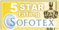 Sofotex 5 star rating